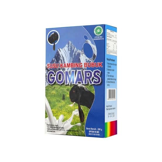 

Susu Kambing Etawa Gomars / GOMARS Kotak Original / Susu Kambing Gomars