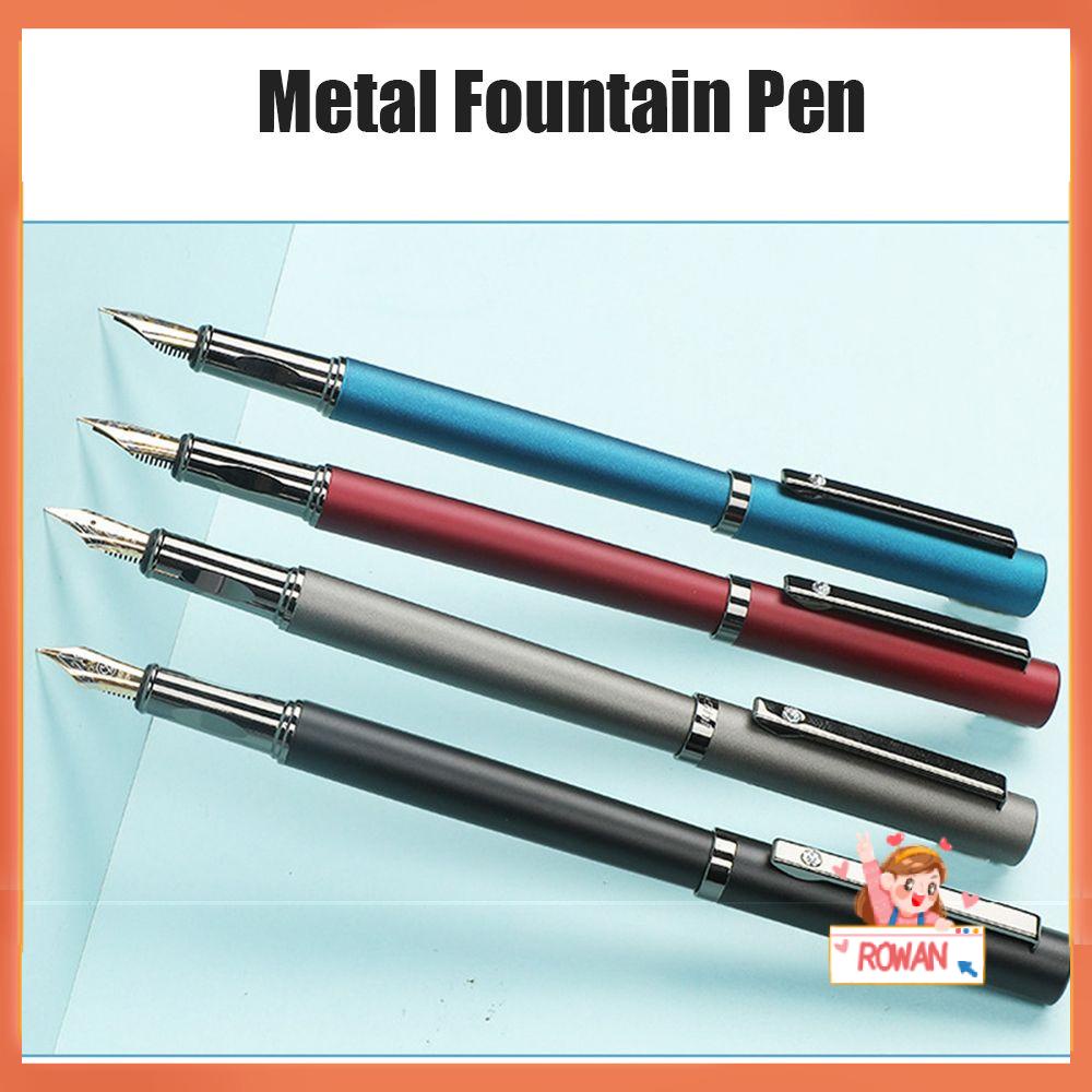 R-flower Pen Tinta Kaligrafi 0.4mm Bahan Metal Tahan Lama Untuk Latihan