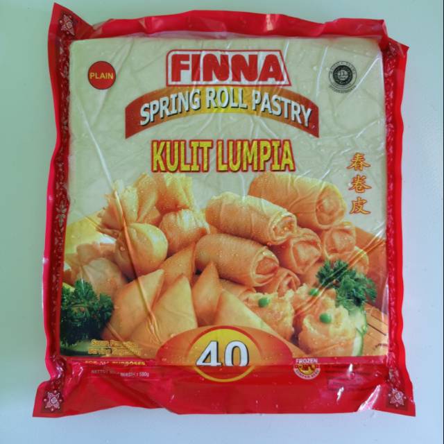 Kulit lumpia Finna besar ukuran 21,5cmx21,5cm