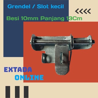 Jual Slot grendel pintu pagar gembok pintu besi ukuran kecil / pintu