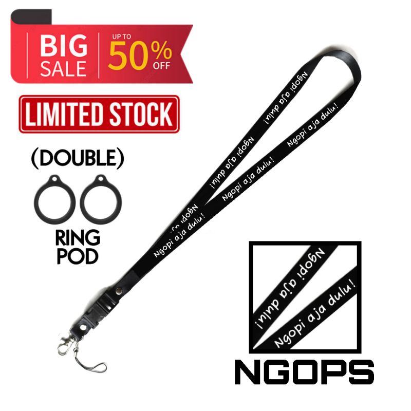 

Ninetwothree - Lanyard Ngopi Aja Dulu - NGOPS