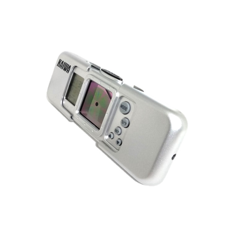 Jam Digital 2 Layar LCD Digital Mini Alarm Clock Murah Warna SIlver Dengan Kalender Free Baterai