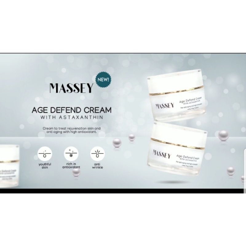 Massey Age Defend Cream With Astaxanthin/Anti Wrinkle/anti aging cream