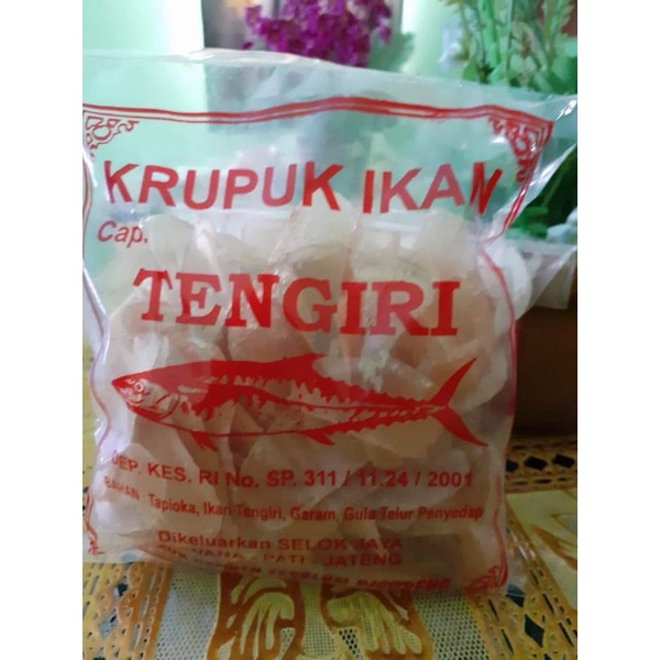 

KERUPUK IKAN TENGIRI 250 gr