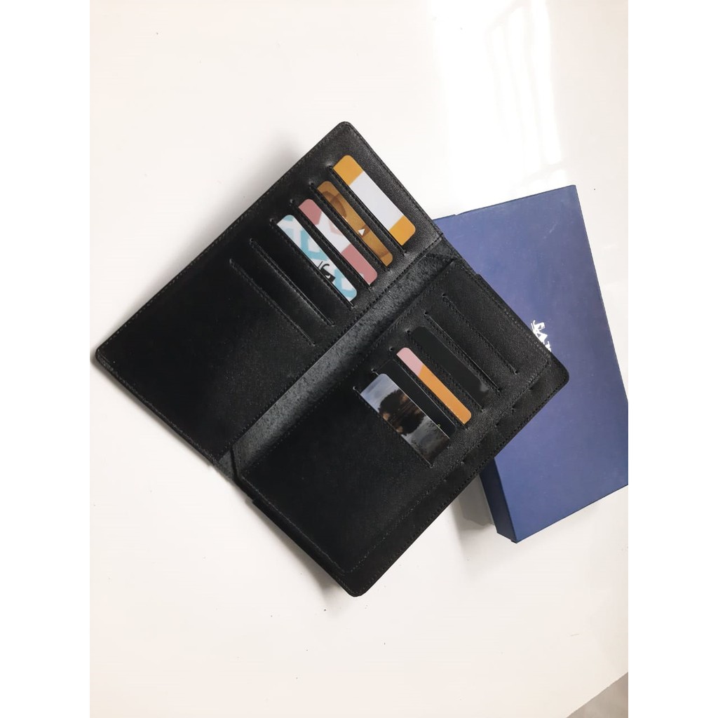 Dompet panjang kulit asli JATACC tipe D 3012 untuk pria trendy / Dompet Pria Kulit asli model Lipat panjang