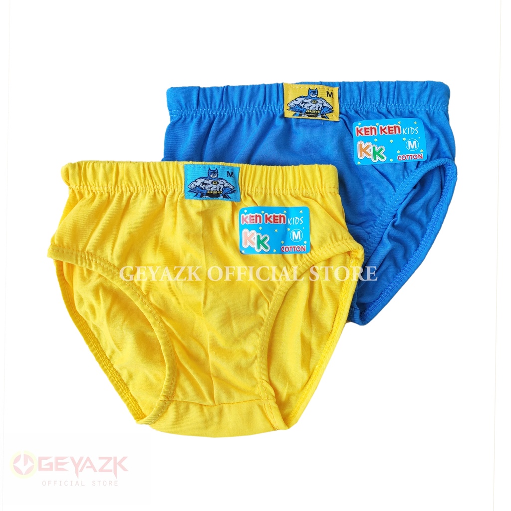 3 Pcs Celana Dalam Anak Laki Semap Bocah Polos