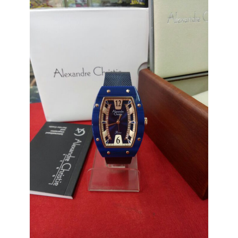 Jam Tangan Analog Wanita Alexandre Christie Ac 2778 LH All Stainless