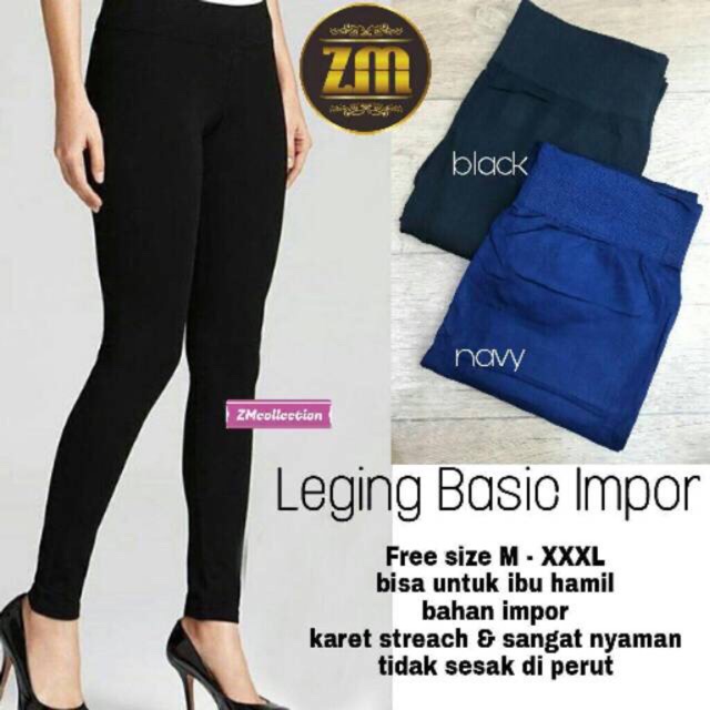 LEGING BASIC IMPORT||LEGGING POLOS IMPORT||LEGGING IMPORT||LEGGING JUMBO FIT TO 80 KG