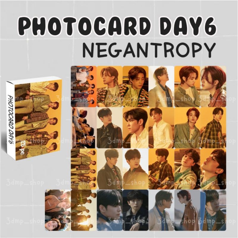 [25 Lembar] Photocard Lomocard photo Lomo card Day6 Day 6 Gravity Entropy Negantropy