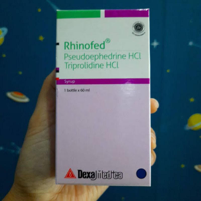 RHINOFED sirup flu pilek anak