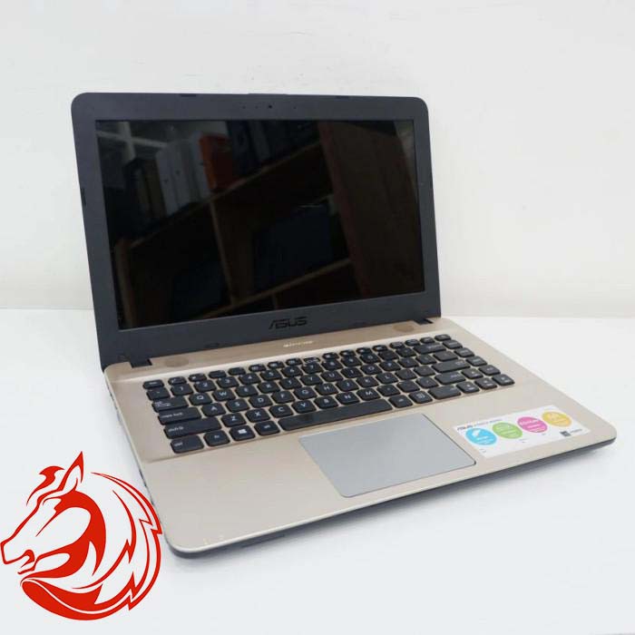 Asus X441Na celeron N3350 Ram4gb gold Scu7080 Bekas