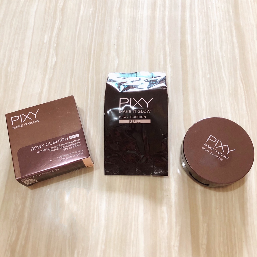 REFILL PIXY MAKE IT - GLOW DEWY CUSHION SPF23 &amp; PA+++