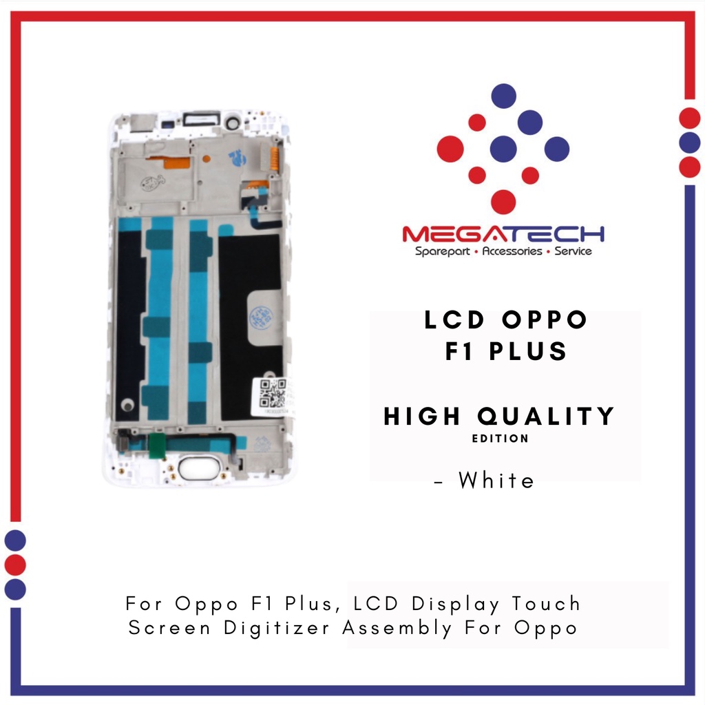 LCD Oppo F1 Plus Include Frame Fullset Touchscreen