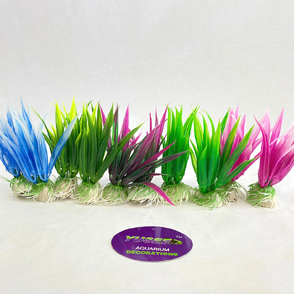 

YUSEE YS101 Dekorasi Akuarium Rumput 10cm 1pcs