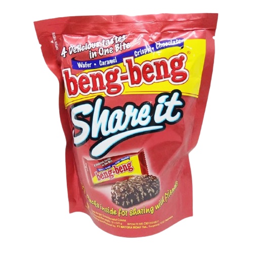 

Beng-Beng Share It isi 10 x 9.5 gr Wafer Rasa Cokelat