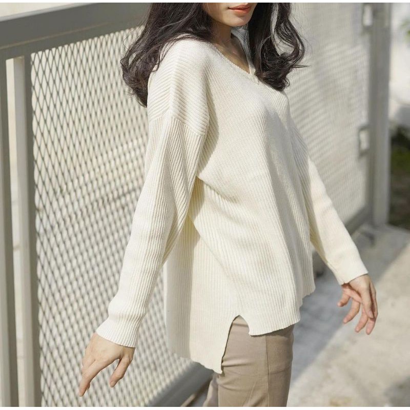 Queenfashion/Sweater boxy viona