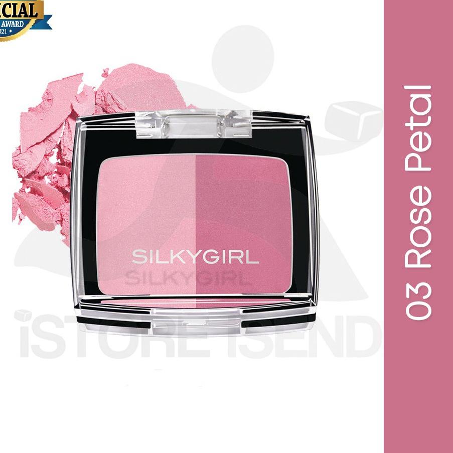 ➲ SILKYGIRL Duo Blusher Shimmer 03 Rose Petal ➯