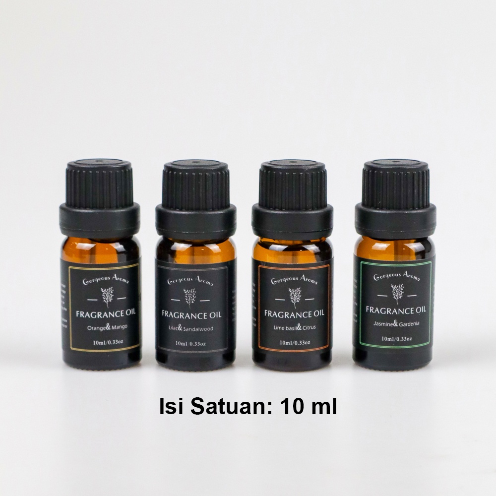 [Best Seller] Essential Oils  Minyak Aromatherapy 8 in 1 Essential Fragrance Oil 10ml - RH-28