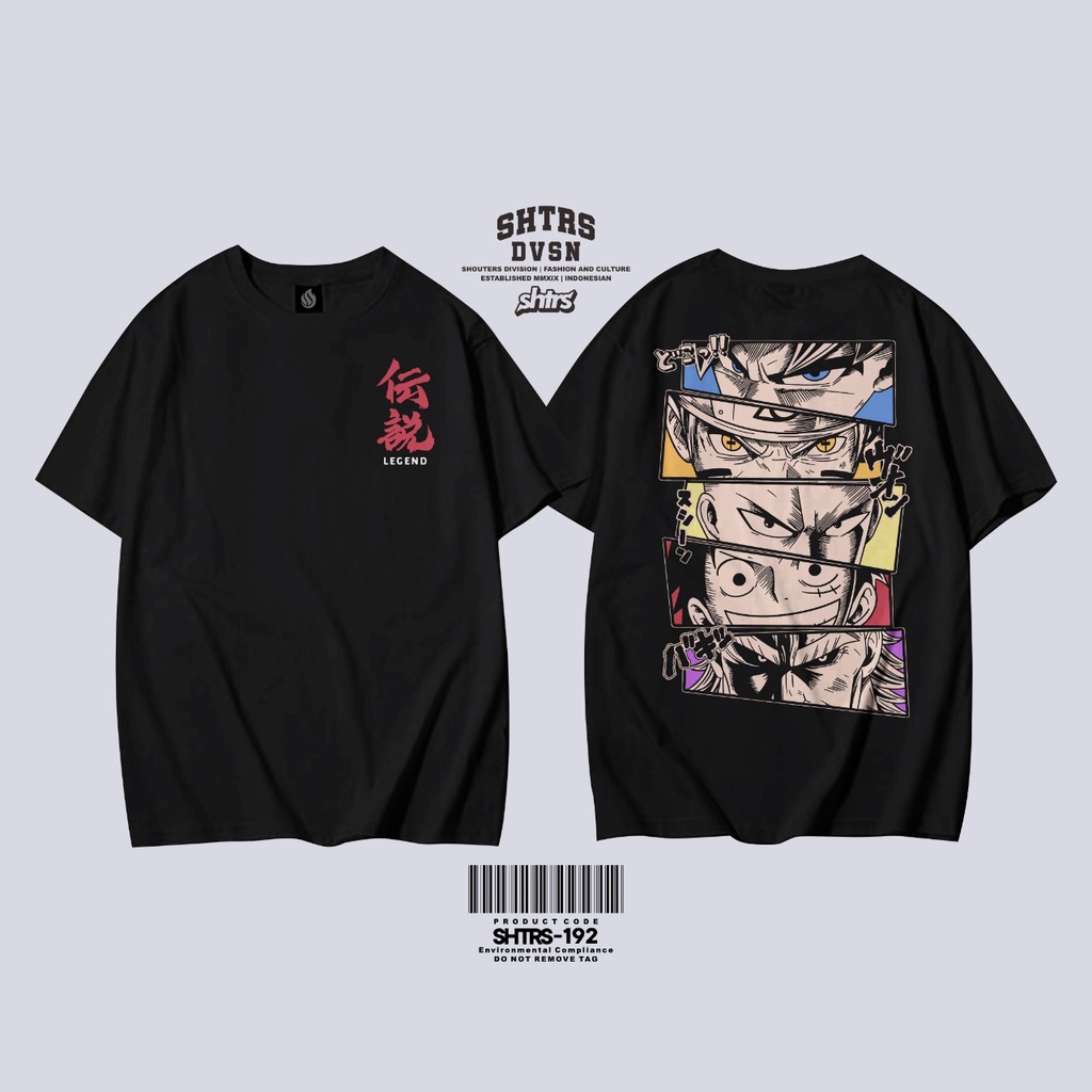 KAOS ANIME BAJU ANIME LEGEND