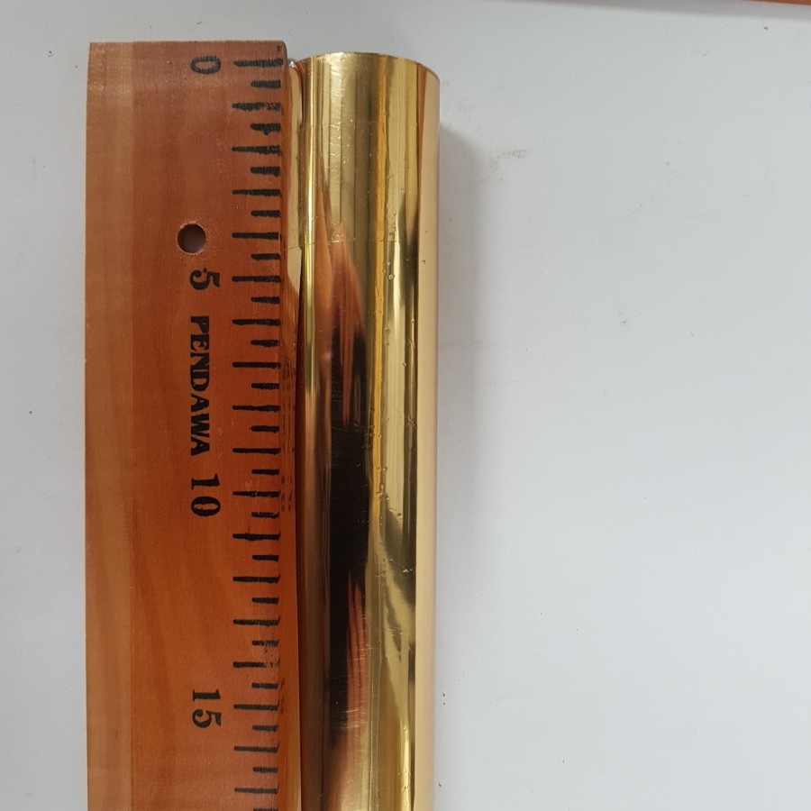 

1 ROLL (5 ONS) Plastik Kado Emas Bisa Untuk Kaligrafi Lebar 59cm