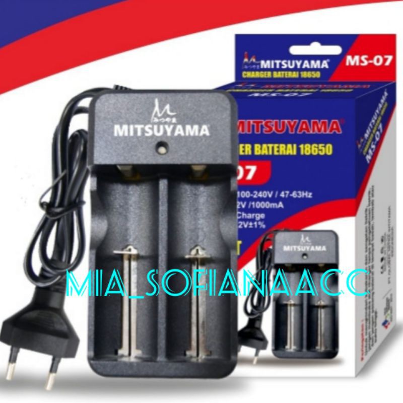 CHARGER CASAN BATRE VAPOOR TERBARU MITSUYAMA 2 SLOT MS-07 PREMIUM QUALITY