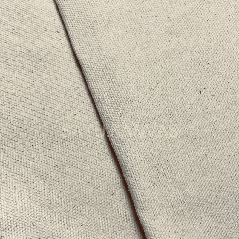Kain Kanvas Tebal Natural Panjang 50 CM Lebar 150 CM