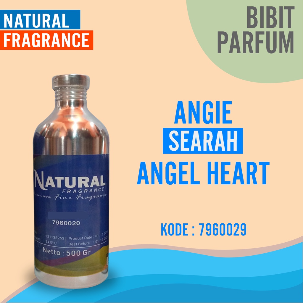 BIBIT PARFUM MURNI ANGEL HEART - ANGIE NATURAL FRAGRANCE 100 ML