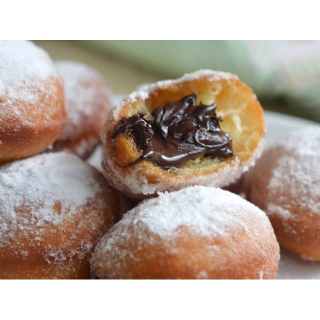 

Donat crispy coklat lumer roti goreng isi coklat keju moka mocca moccacino meler donat gula bolong