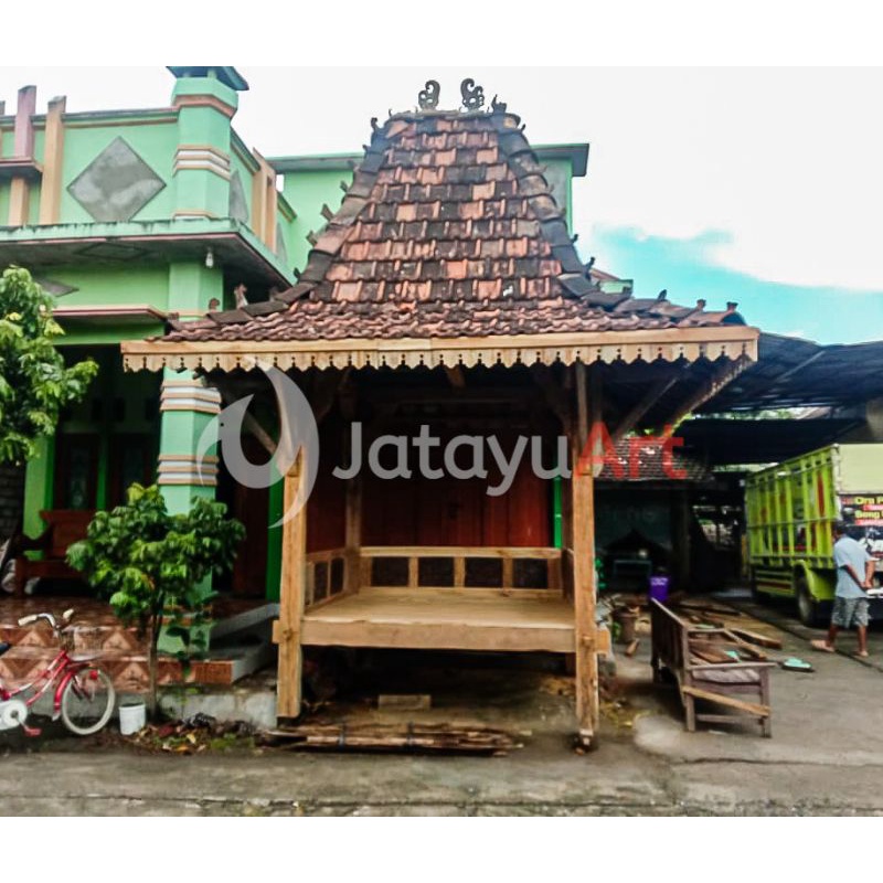Gazebo Rumah Joglo Kayu Jati Lawas