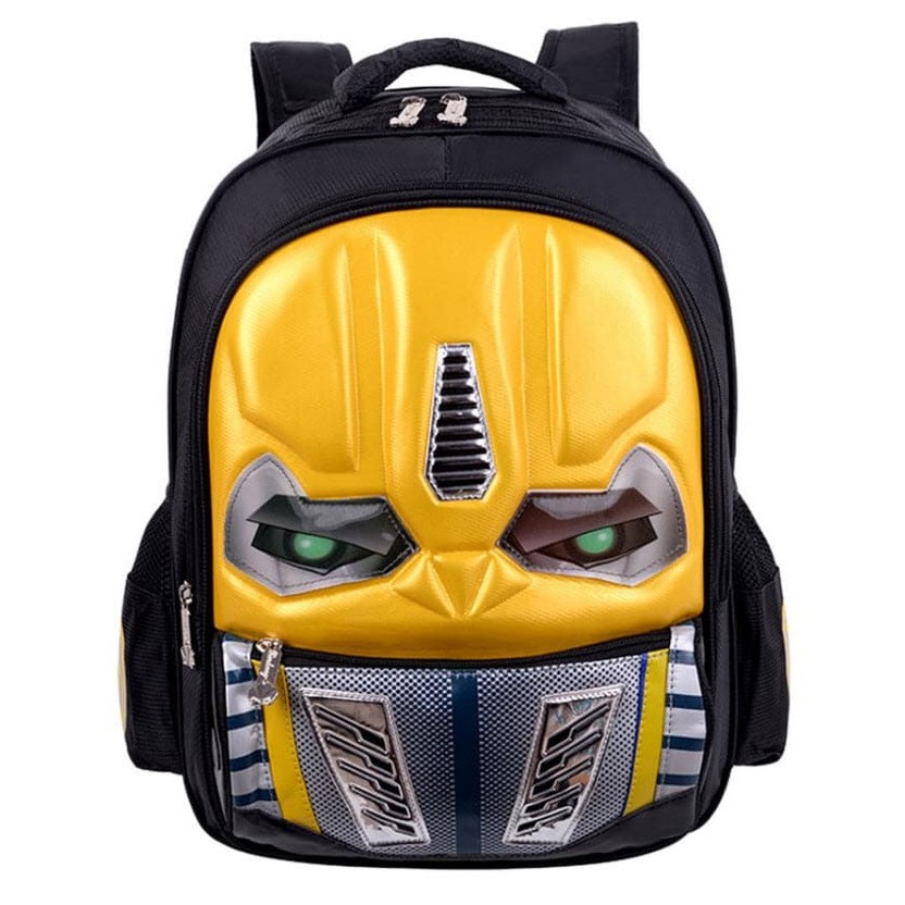 Crz 207 Tas Ransel Anak Laki-Laki Junior FL122  Sd Transformers Mata Lampu Robot Import Op