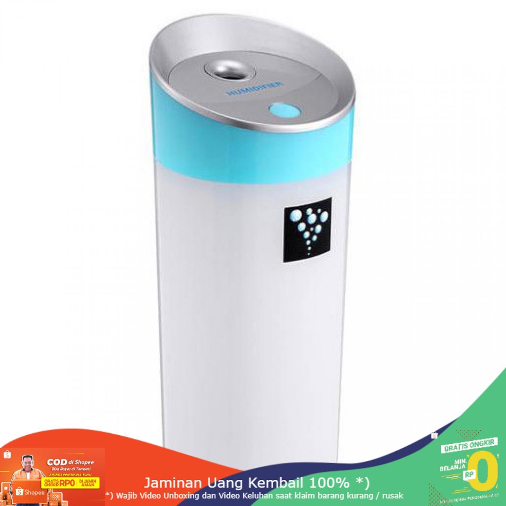 (BISA COD) RVOSTR  USB Air Humidifier Gelas 300ml - HUMI Small O H207