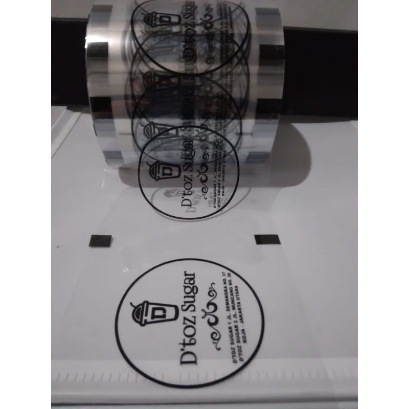 cetak logo lid Sealer /custom lid Sealer Roll