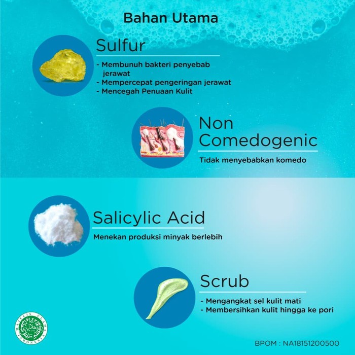 ERHA ACNE CARE LAB ACNE CLEANSER SCRUB - SABUN WAJAH JERAWAT