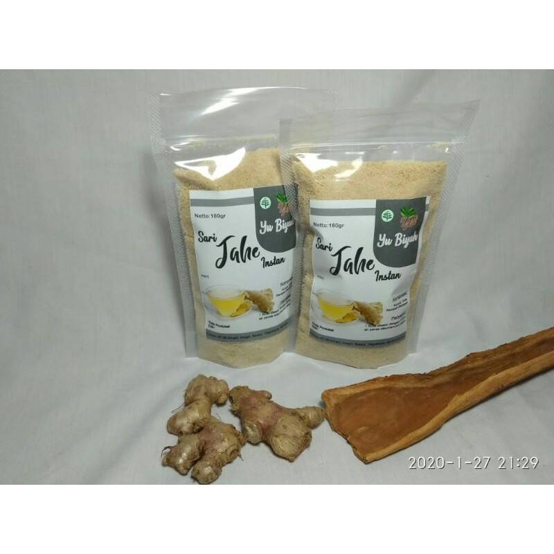 

Yu Biyah Minuman Jahe Instan