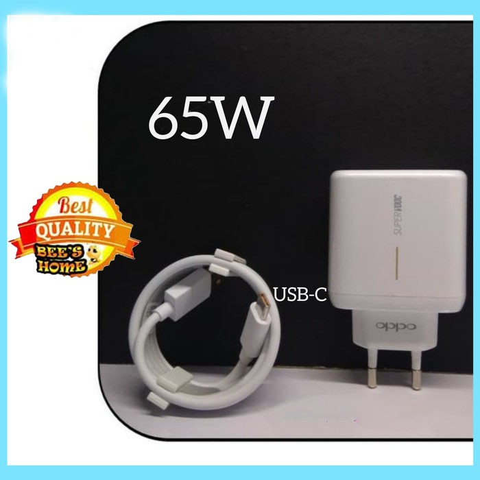 CHARGER OPPO RENO4 FIND X2 FIND X2 PRO TYPE-C SUPER VOOC 65W Original