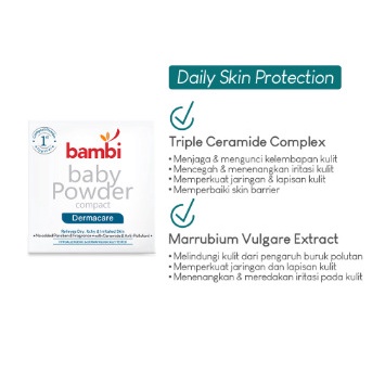 BAMBI Baby Compact Powder Dermacare 40gr