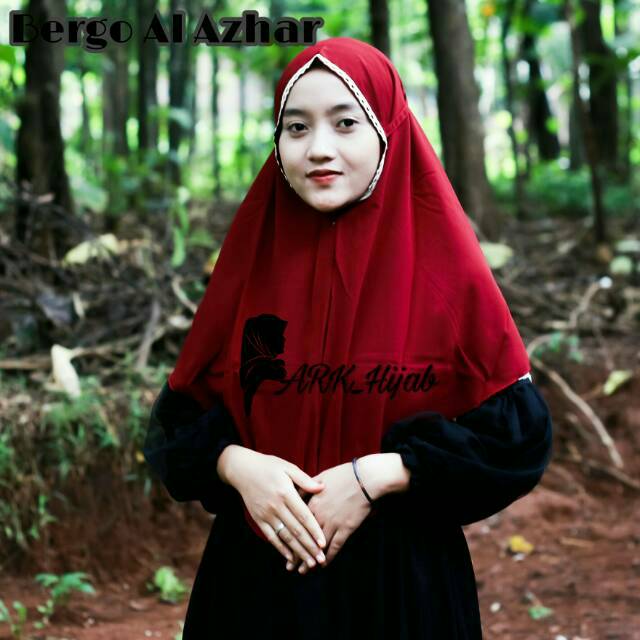 (COD) BERGO AL AZHAR // BERGO MARYAM AL AZHAR // HIJAB INSTAN // BERGO MARYAM RENDA