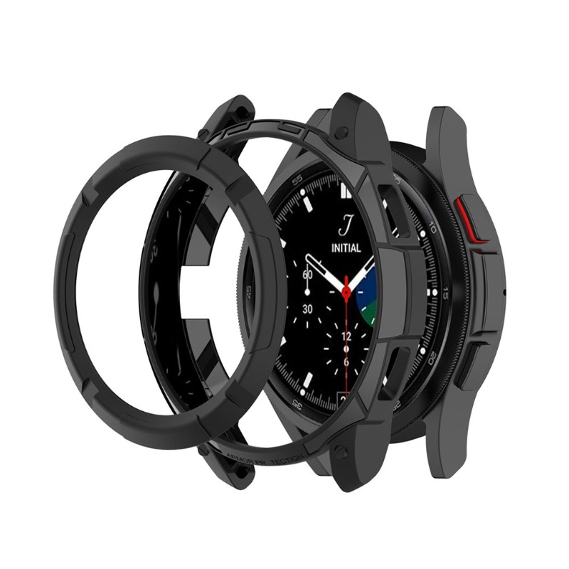 Btsg Casing Bumper TPU Untuk Samsung Galaxy Watch 4 Classic 42mm 46mm