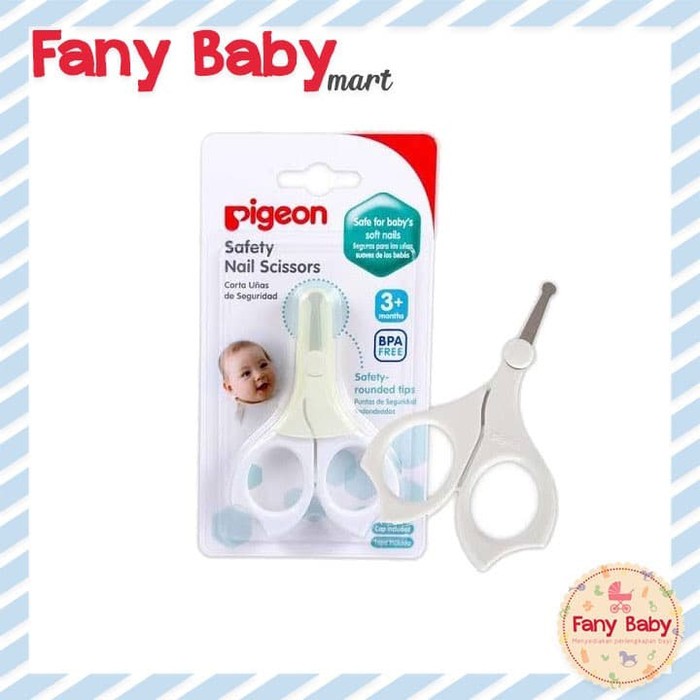 PIGEON BABY SAFETY NAIL SCISSORS - 3MONTH+ / PR050520