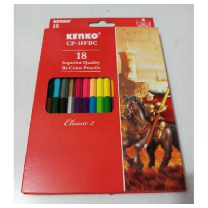 

Pensil Warna BiColor Kenko 18 Warna CP-18FBC