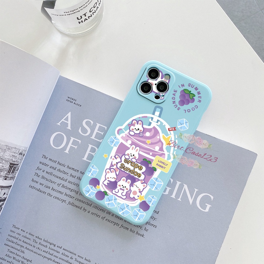 CASE CASING SOFTCASE SILIKON MACARON PELINDUNG KAMERA SUMMER ANIMALS OPPO VIVO SAMSUNG XIAOMI REALME IPHONE ALL TYPE BC6158