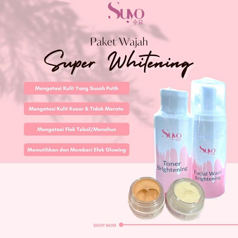 Cream Wajah Super Whitening SW Pemutih wajah dosis tinggi