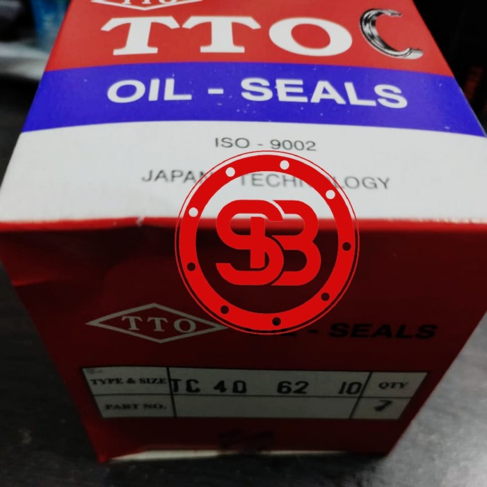 Oil Seal TC 40 62 10 / 40.00 62.00 10.00 / 40x62x10 TTO