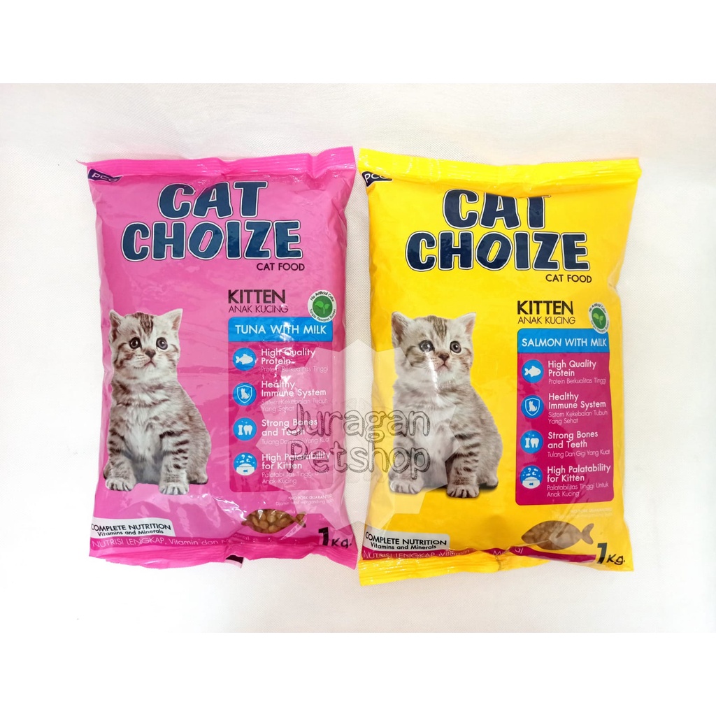 Jual CAT CHOIZE KITTEN 1KG | Makanan Anak Kucing/Kitten Premium | Cat