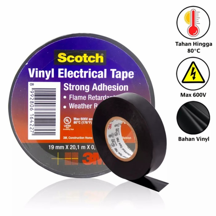 

3M Scotch vinyl electrical tape 700