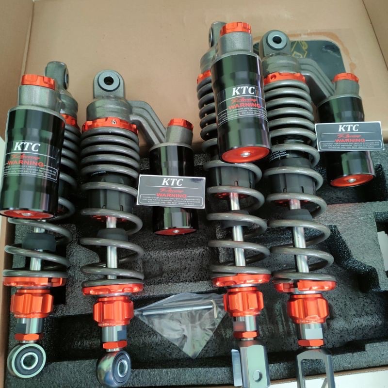 Tabung shock double matic bebek 280/320/340mm SHOCKBREAKER DOUBLE TABUNG ATAS KTC EXTREME 280-320-340MM