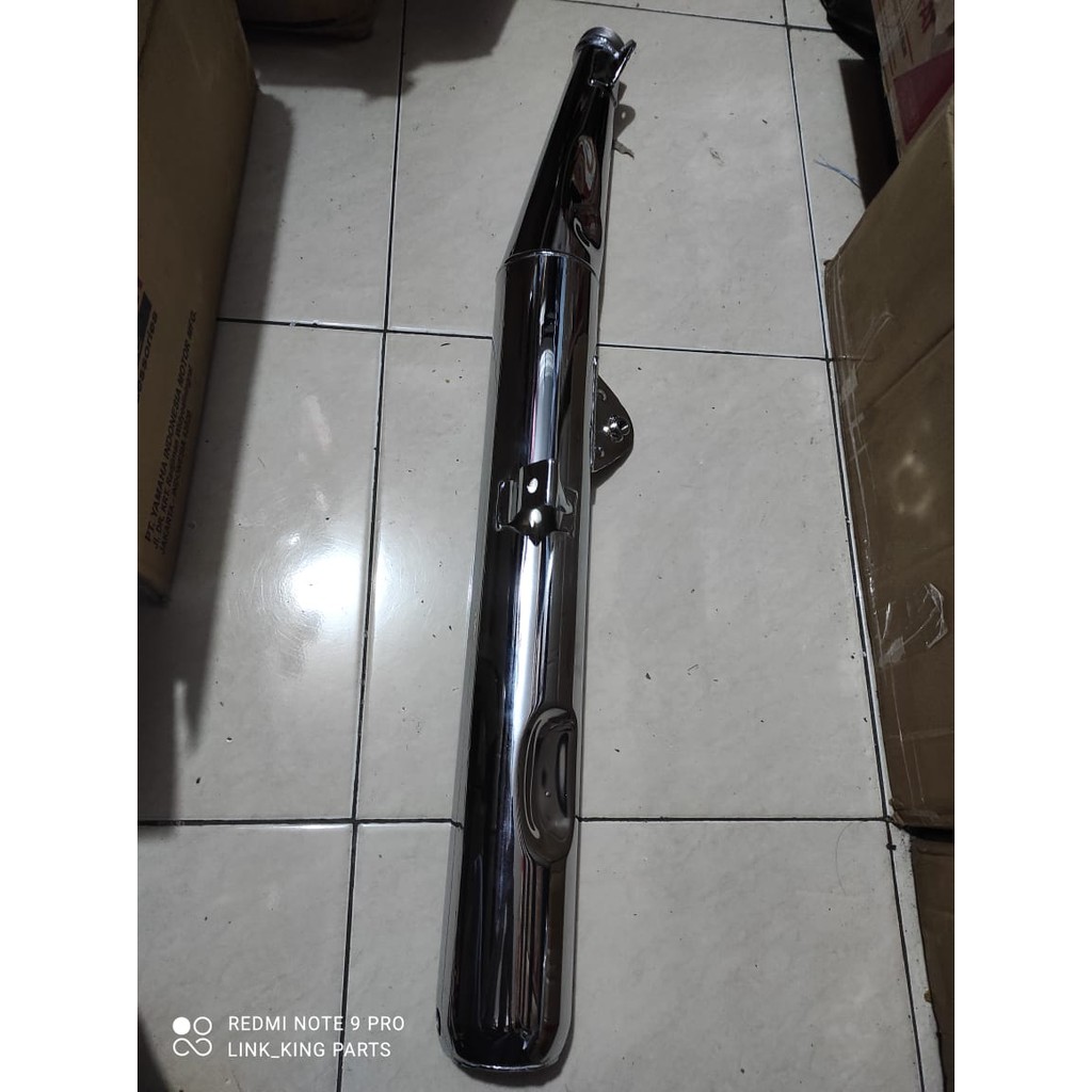 KNALPOT RXKING STANDAR KNALPOT RX KING BARU MODEL ORIGINAL FAJAR INDAH-1
