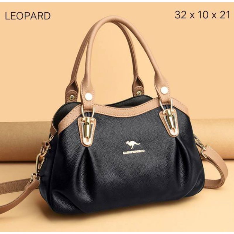 WaisTbagS{{BISA COD}}tas selempang kulit sintetis wanita KANGGURU
