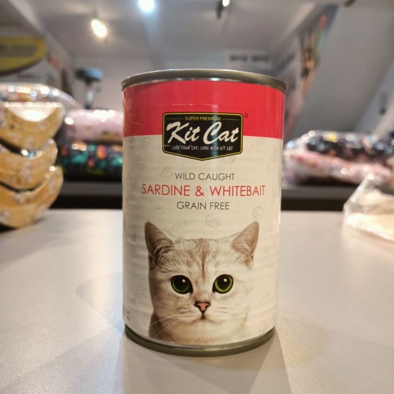 Kit Cat Makanan Basah Kucing Kaleng 400Gr