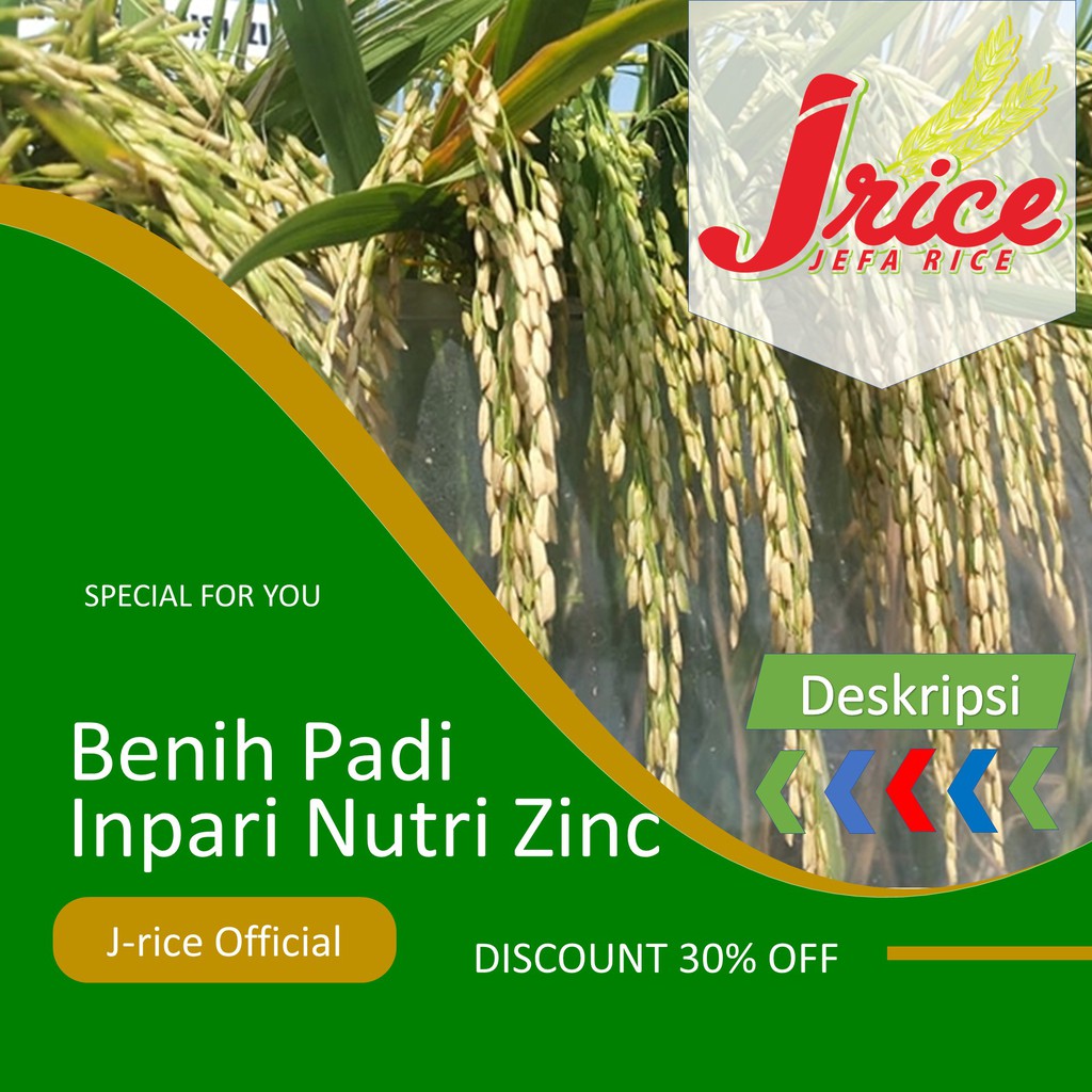 BENIH PADI NUTRI ZINC BIBIT PADI UNGGUL